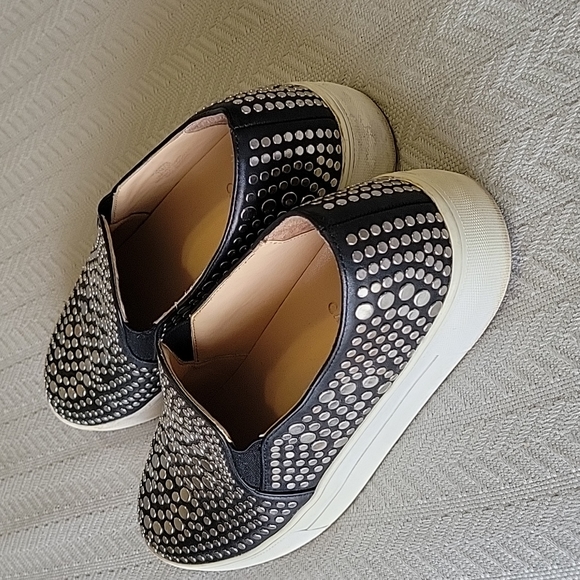 VinceCamuto Studded Platform Sneakers - Picture 2 of 6